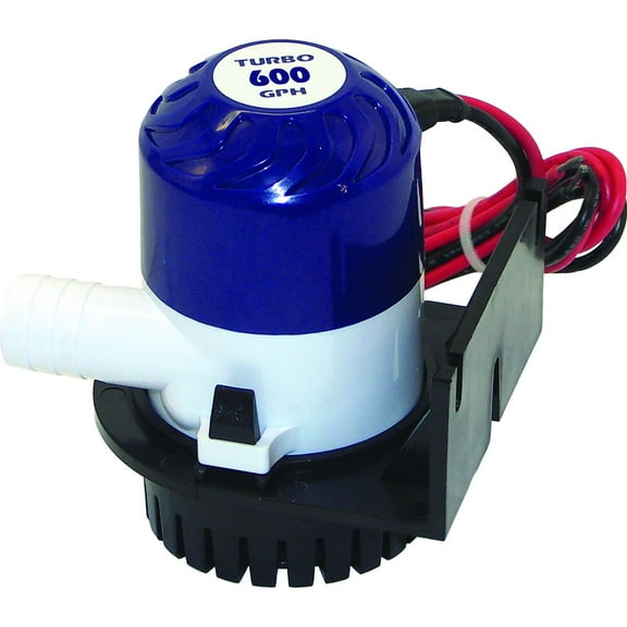 Shoreline Marine Universal Mount Auto Bilge Pump 600 GPH