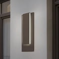 thumbnail image 3 of Sonneman 7265.74-WL Reveal 1 Light 19" High Integrated Led Outdoor Wall Sconce - Grey, 3 of 3