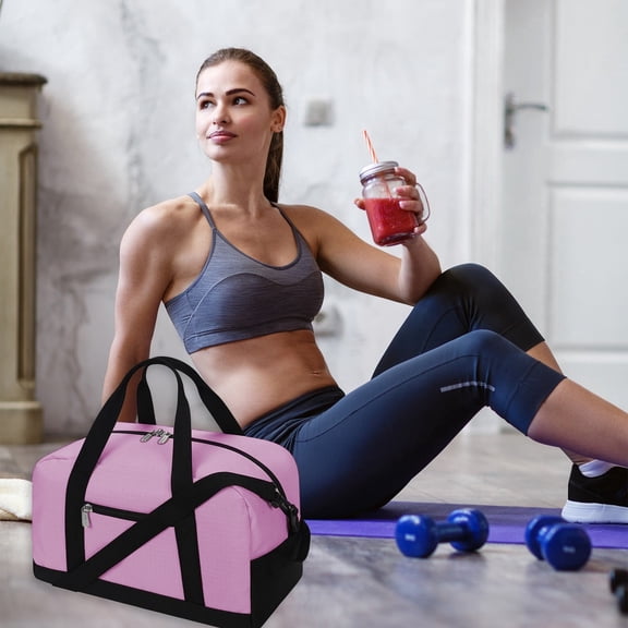 GASTROPOD Small Gym Bag,Mini Duffle Bag for Travel Sports,Lightweight Carry on Duffel Bag,Weekender Overnight Bag with Wet Pocket for Women and Men Mini Gym Bag