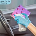 thumbnail image 4 of Yayeee 6 Pack Kitchen Dish Cloths Set for Washing Soft Drying Absorbent Microfiber Towels, Pixel Love, 4 of 9