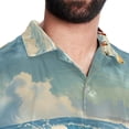 thumbnail image 5 of Surfing in Summer Men's Short Sleeve Beach Button Down Casual Printed Summer Shirts - Unisex, 5 of 6