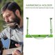 thumbnail image 1 of 18cm Clip-on Harmonica Neck Holder for 24 Hole and 10 Hole Harmonica, Green, 1 of 1