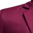 thumbnail image 4 of Styesk Jackets for Men Men Casual Court Style Print Button Blazer Turndown Suit Long Sleeves, 4 of 8