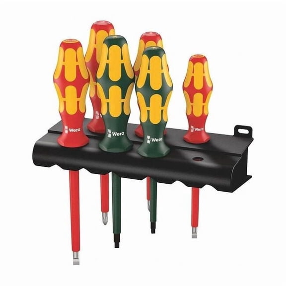 Wera Insulated Screwdriver Set, NmPcs6 05347777001