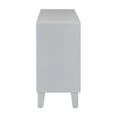 thumbnail image 6 of Yesurprise Sideboard Buffet Cabinet, Modern Kitchen Storage Cabinet with 4 Doors, Buffet Cabinet with Adjustable Shelves Round Handles for Dining Room, 6 of 8