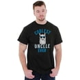 thumbnail image 3 of Best Llama Uncle Fathers Day Birthday Men's Graphic T Shirt Tees Brisco Brands M, 3 of 4