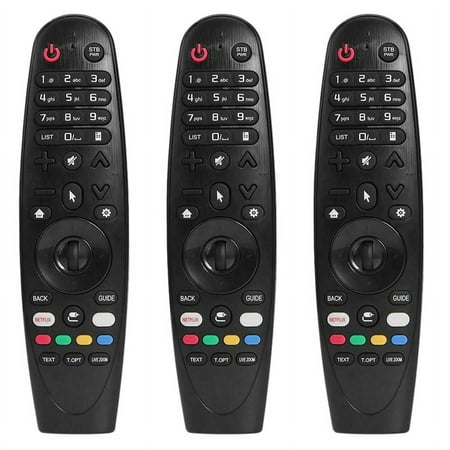 3X TV Remote Control Replacement for LG Smart TV AN-MR18BA AKB75375501 AN-MR19 AN-MR600