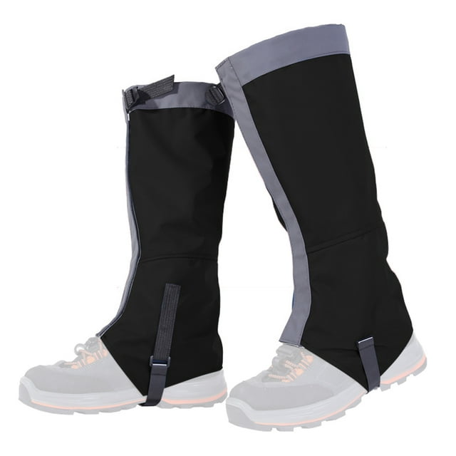 1 Paire de Protège-Jambes Imperméables Gaiters pour Femmes et Hommes, Protection de Jambe pour le Ski, la Randonnée, l'Escalade