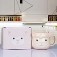 thumbnail image 3 of Taza de café de cerámica ToCooto Llama, 414 ml, 3 of 8