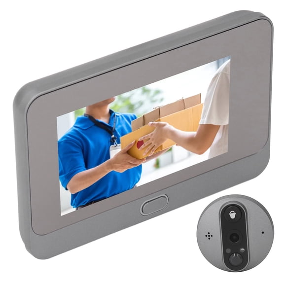 VIDEO 4.3in Peephole Visor Wifi Wifi Anti Theft Smart Video Dimensor Detecciónica de Movimiento de la Cámara Tuya para Tuya