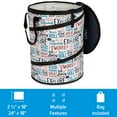 thumbnail image 4 of Camco Life Is Better at the Campsite Pop-Up Utility Container Portable 30 gal Garbage Bag, 4 of 11