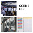 Electrical Panel Nubering Sticker Moluckfu Number Label Stickers, Self-Adhesive Paper Labels for ...