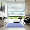 thumbnail image 7 of Ahgly Company Machine Washable Indoor Round Transitional Light Slate Blue Area Rugs, 7' Round, 7 of 7