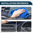 thumbnail image 6 of Unique Bargains Dash Cover for Nissan Frontier Non-Slip | Center Console Dash Cover Mat Black Blue 1 Pcs, 6 of 6