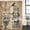 Brown, variant on Halloween Shower Curtain Set - 72" x 78" Washable Bathtub Curtain with 12 Hooks, Vintage Skull Black Crows Flowers Butterfly Waterproof Fabric Stall Shower Curtains for Bathroom/Bathtub Décor