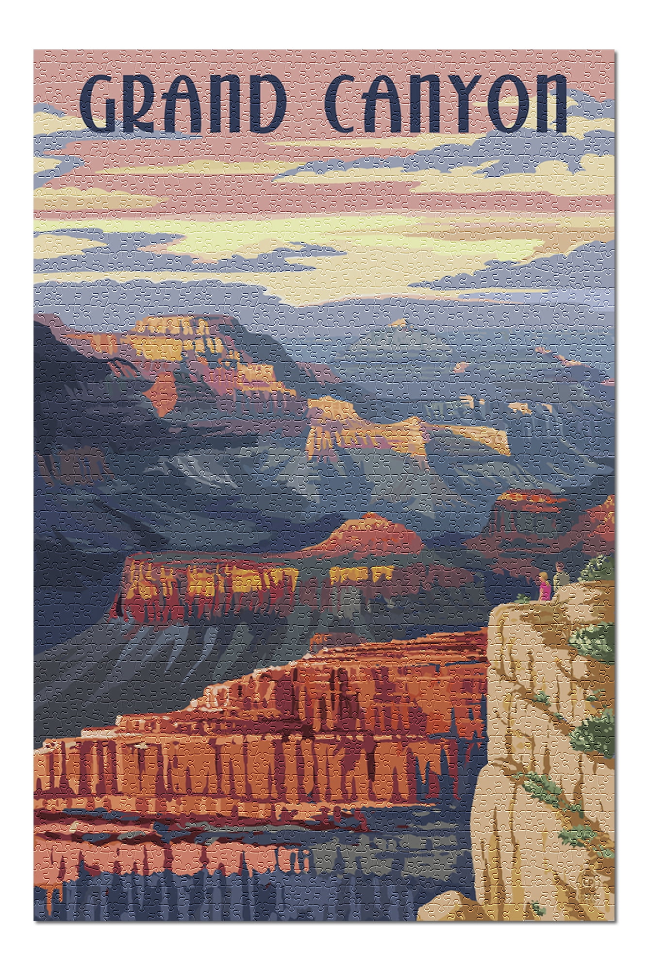 Grand Canyon National Park, Arizona - Sunset View (20x30 ...