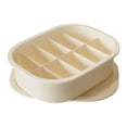 thumbnail image 4 of Organizador de ropa interior de gran capacidad, bordes altos, caja de almacenamiento de ropa interior de PP resistente y duradera para armario de dormitorio familiar, 10 celdas, 4 of 10
