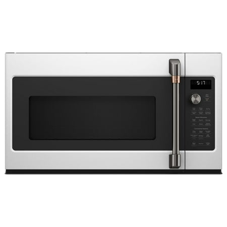 Café - 1.7 Cu. Ft. Convection Over-the-Range Microwave with Air Fry - Matte white