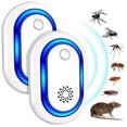 thumbnail image 1 of Repelente ultrasónico, ratón ultrasónico, repelente de mosquitos, insectos, roedores, ocasiones versátiles, antiratas, hormigas, cucarachas, plagas de roedores, 100% seguro para humanos y animales ER, 1 of 5