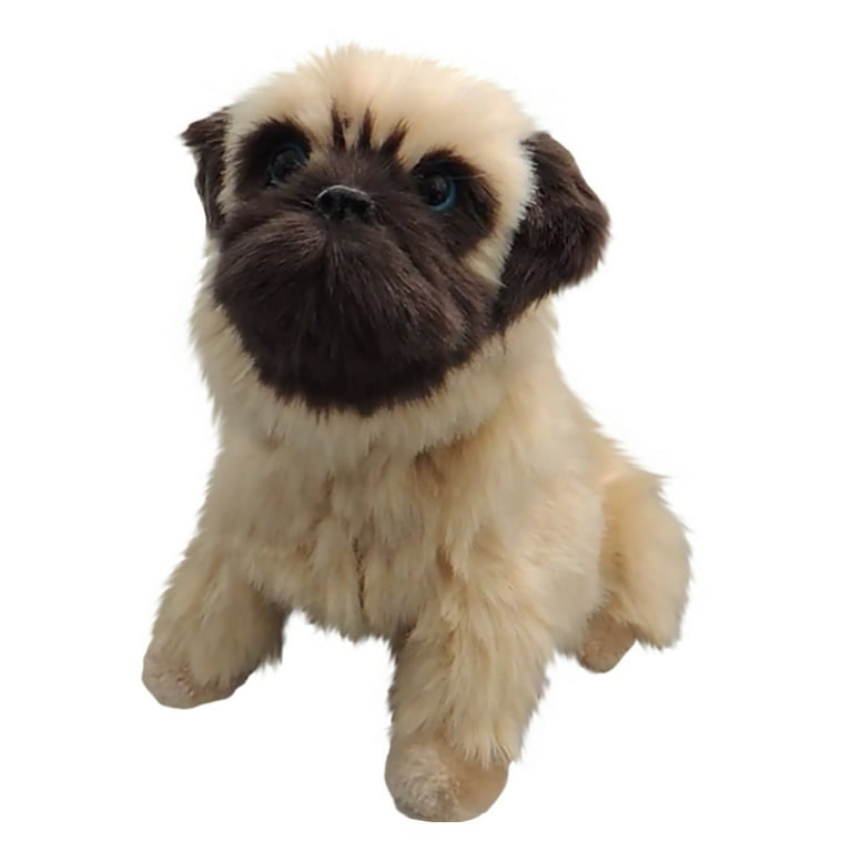 Kids Simulation Electric Light-Controll Plush Dog Toy Stuffed Animal Dog  Toys Gift 