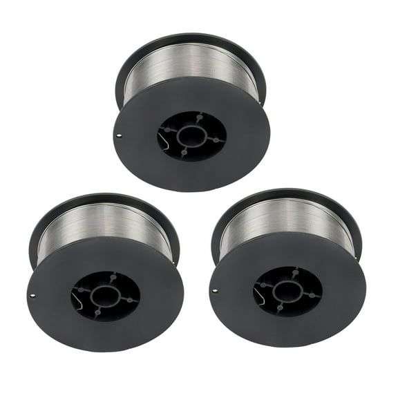 New 3Pcs E71T-GS .035 in. Dia 2lb Gasless-Flux Core Welding Wire 2 Lbs Spool
