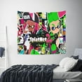 thumbnail image 6 of Splatoon Wall Tapestry Cartoon Poster Wall Hanging Tapestry for College Dorm Living Room Bedroom Decoration 60x80 Inch, 6 of 7