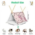thumbnail image 4 of Hello kitty Pet Tent Dog and Puppy Cat Tent Pile Bed Portable House with Thick Cushion Suitable for All Cats and Dogs, 4 of 4