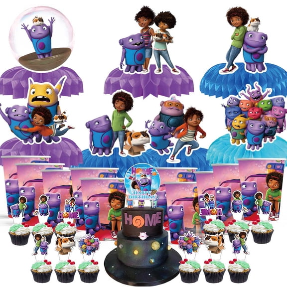 Dreamworks Home Honeycomb Centerpieces Table Toppers Decorations for Birthday Party Decor Supplies
