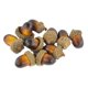 thumbnail image 1 of Decorative Acorns Small Acorn Set for Decoration 200Pcs Dark Color, 1 of 5