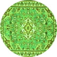 thumbnail image 1 of Ahgly Company Indoor Round Medallion Green Traditional Area Rugs, 7' Round, 1 of 1