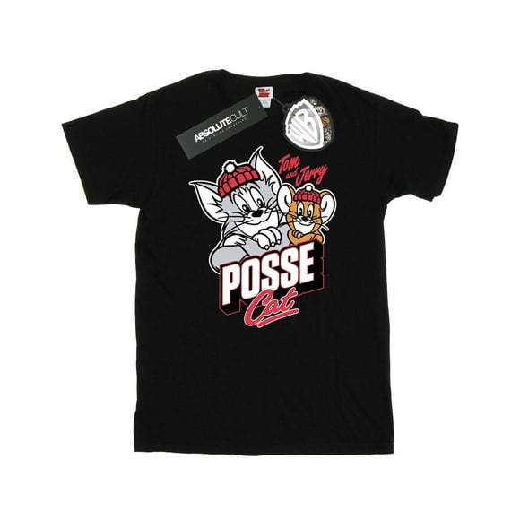 Tom And Jerry T-Shirt pour Hommes avec Chat de Compagnie