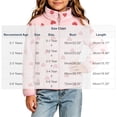 thumbnail image 3 of BLVB Toddler Baby Girls Fleece Jacket Zipper Coats Soft Stand Collar Fall Winter Warm Outerwear with Pockets(Red,1-2 Years), 3 of 5
