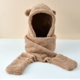 thumbnail image 4 of Chapeau d'Hiver à Capuche Mignon Multi-Fonctionnel à Capuche avec Poches pour Femmes, 4 of 10