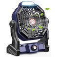 thumbnail image 1 of Ventilador de camping JINLICTE de 9 pulgadas con linterna LED de 2000 mAh y 500 ml, 1 of 8