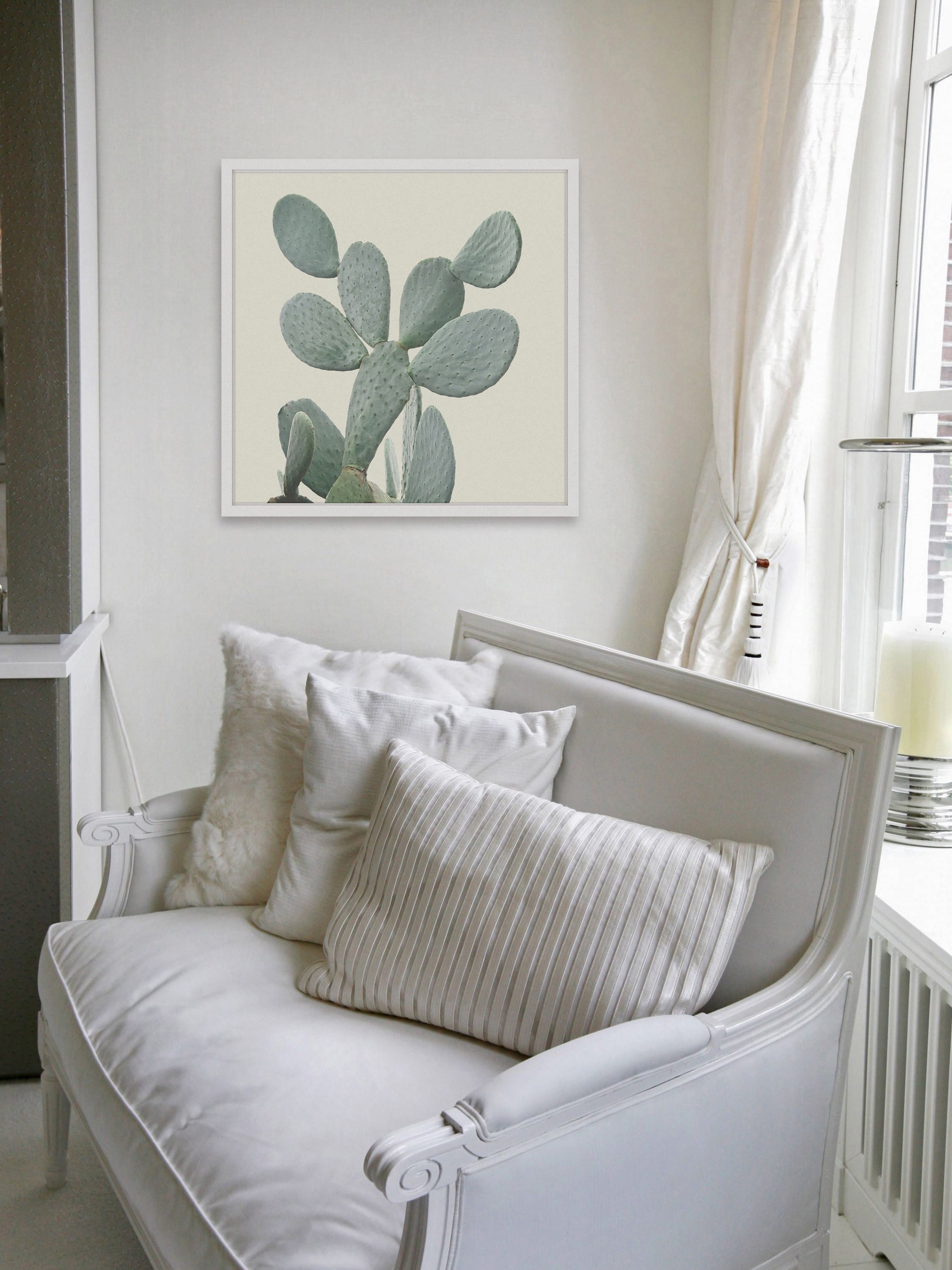 I Love Cacti Framed Painting Print