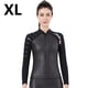 thumbnail image 3 of Trajes De Neopreno Traje De Buceo Dividido Manga Larga Pantalones Largos Traje De Baño Mantener El Calentamiento Deportes Transpirables Pieles De Buceo Reemplazo Para DiveSail Mujer/Negro【XL】 Inevent OD003284-09, 3 of 7