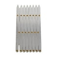 thumbnail image 4 of Regla de calibre de costura expandible, herramienta de medición, guía de botones para marcar agujeros de botones de cortina DIY, decoración de pastele, 4 of 8