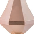 thumbnail image 4 of Vickerman 8" Rose Gold Candy Finish Diamond Finial Ornament, Pack of 2, 4 of 6