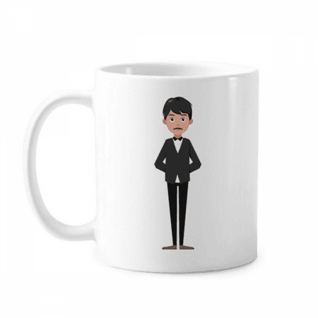 

Housekeeper Director Waiter Serve Profession Mug Pottery Cerac Coffee Porcelain Cup Tableware