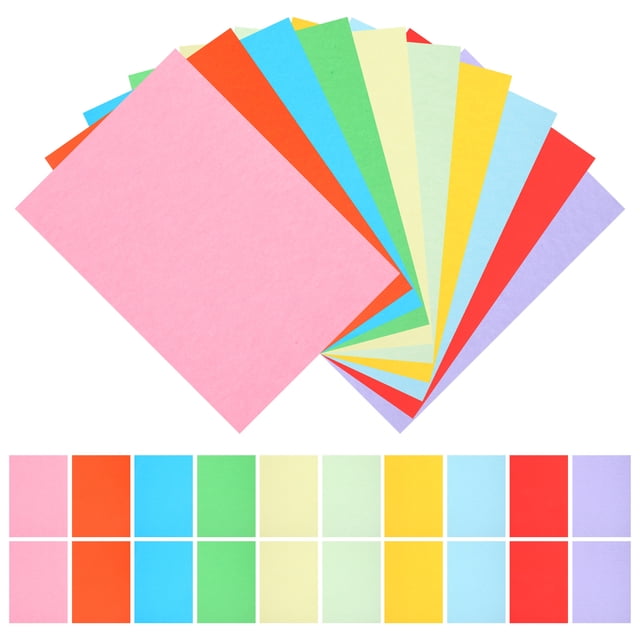 3 Packs A4 Colored Copy Paper For DIY Art And Crafts Multicolor Printer Paper For Office And School Supplies For Kids Projects And Classroom Activities
