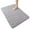 Gray, variant on QHUDLV Super Absorbent Memory Foam Bath Mat, Anti-Slip Cobblestone Pattern Rug