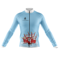 thumbnail image 1 of Long Sleeve Cycling Jersey Santa Claus Group Mens - 3XL, 1 of 3