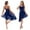 Navy_Blue, variant on Aiihoo Women Ballroom Lyrical Dance Dress Sleeveless Sequins Mesh Modern Dance Dress Leotard Navy_Blue M