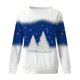 thumbnail image 3 of Sudadera Gibobby de cuello Redondo Estampado Navidad Blanco M, 3 of 4