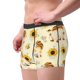 thumbnail image 2 of Balery Watercolor Bee Honey Honeycomb Bee Calzoncillos bóxer para hombre, ropa interior de algodón suave y transpirable con cinturilla de nailon-XX-Large, 2 of 5
