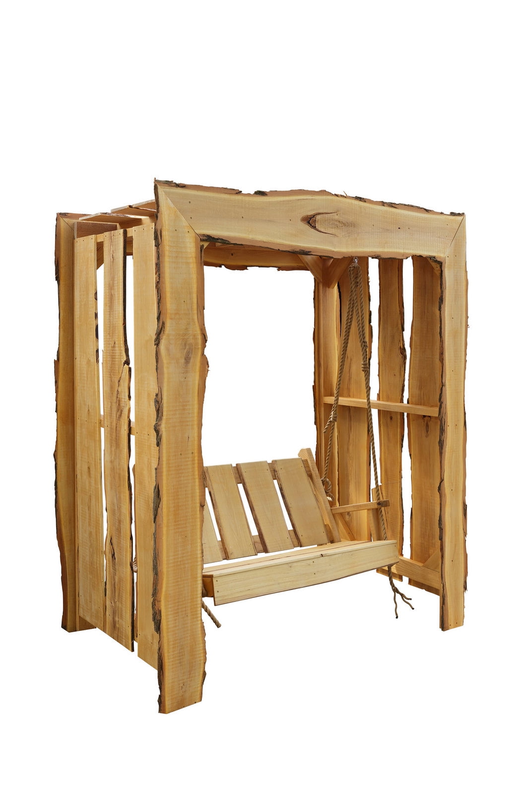 Furniture Barn USA® Live Edge Locust Wood 5ft Appalachian Arbor with