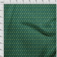 thumbnail image 3 of oneOone Cotton Poplin Fabric Floral & Flying Swan Block Printed Fabric 1 Yard 42 Inch Wide, 3 of 4