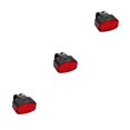 thumbnail image 1 of stanreset 1/2/3/5 Bike Rear Light Seatpost Taillight Cycling LED Headlight USB Outdoors Long Endurance Night Safety Riding Lantern Red Light 3PCS, 1 of 1