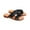 Black, variant on BADHUD Women's Wide Width Flat Slides Sandals, Casual Comfortable Strap Sandal Summer Beach Dress Shoes for Women.