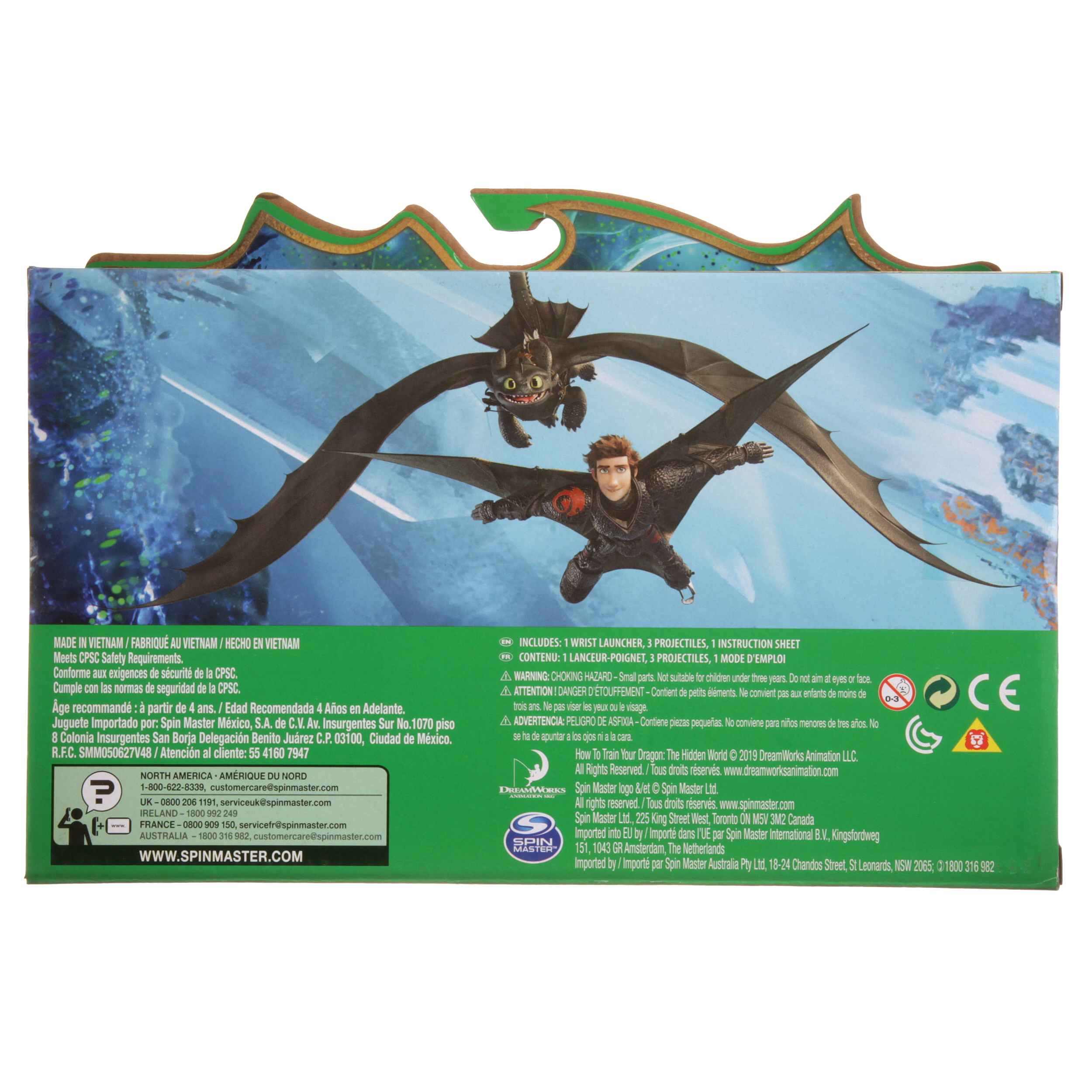 DreamWorks Dragons Toothless Wrist Launcher, Role-Play Launcher Accessory, for Kids Aged 4 and up - image 3 of 3